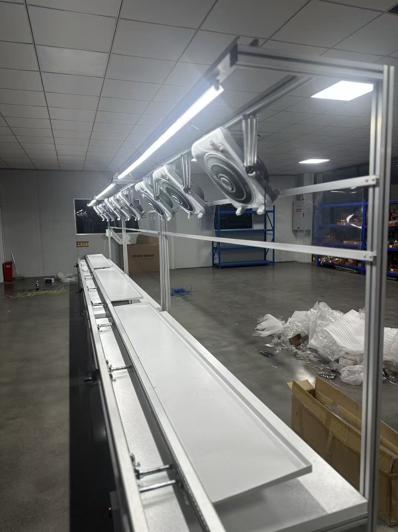 插件线 皮带线 吸烟罩工位 