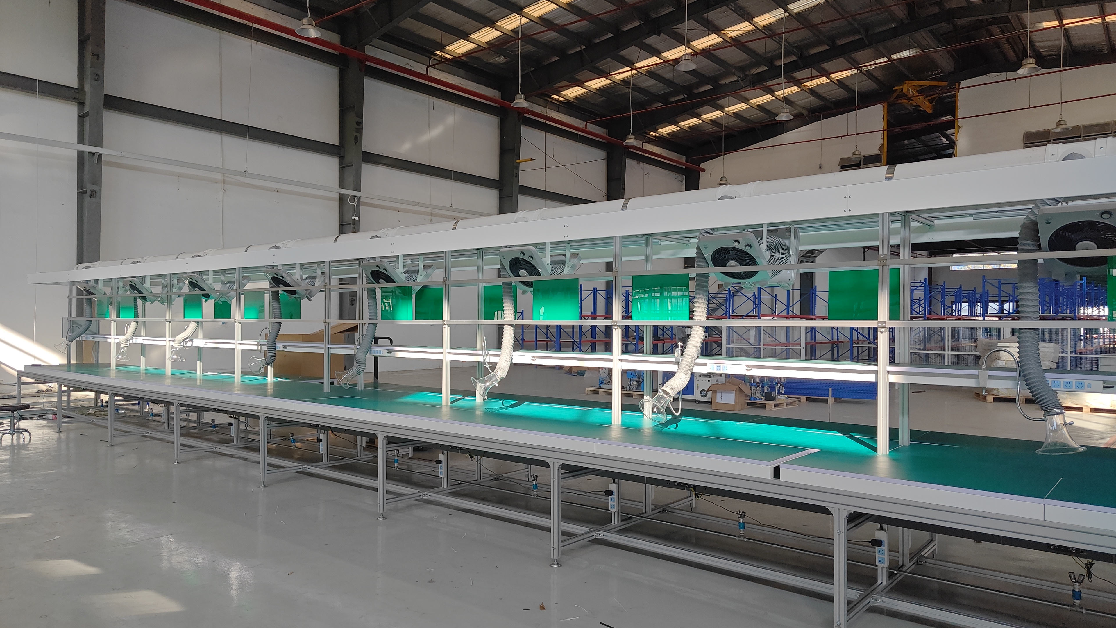 越南皮带流水线 上桌下输送